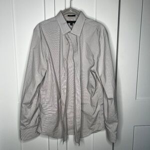 Banana Republic Tech Stretch Cotton Slim Flex Fit Shirt Men's Size Medium